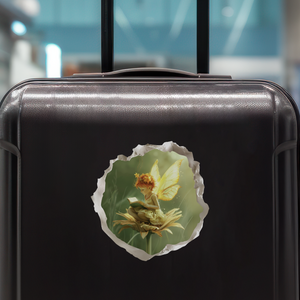Reading Daisy Fairy Decal on luggage
