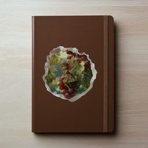 Grape Fairy Decal on notebook