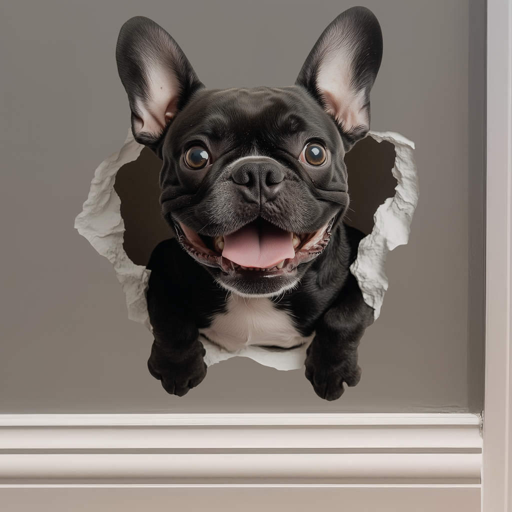 French Bulldog Decal on wall