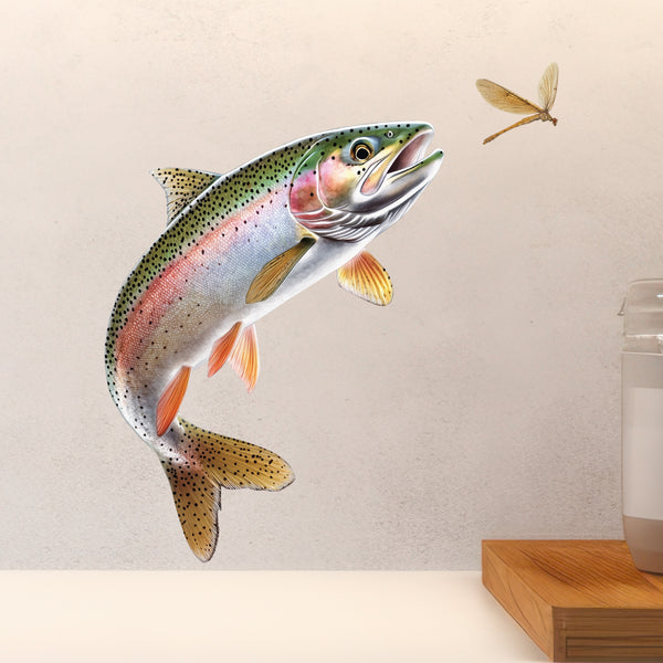 Rainbow Trout Vinyl Decal