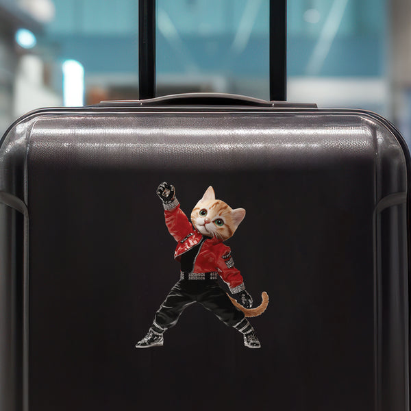 80s Cat Decal