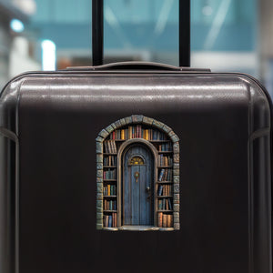 Library Fairy Door Decal