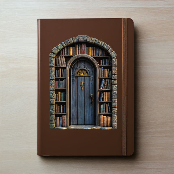 Library Fairy Door Decal
