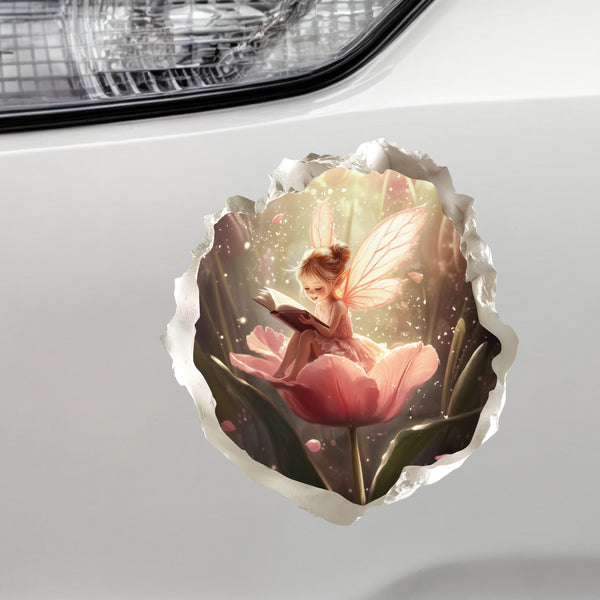Tulip Fairy Wall Decal