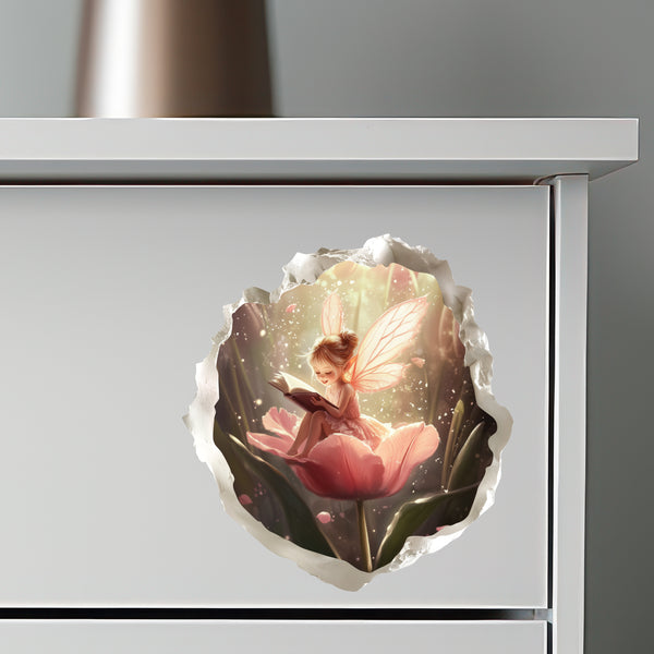 Tulip Fairy Wall Decal