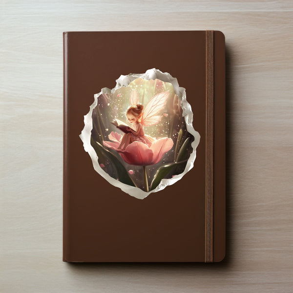 Tulip Fairy Wall Decal