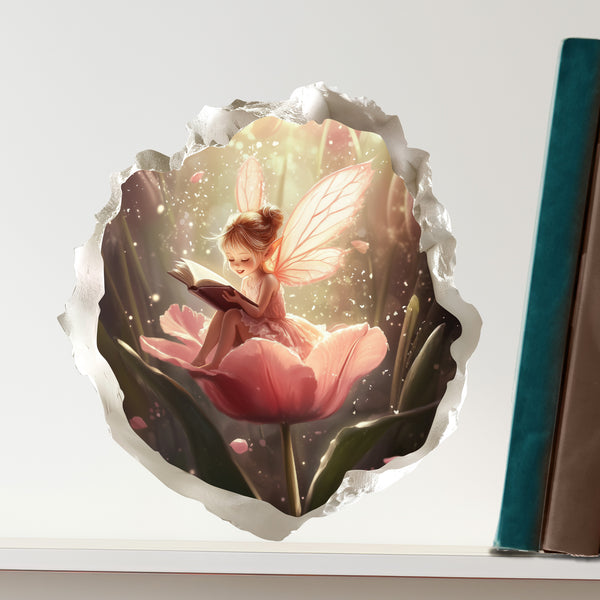Tulip Fairy Wall Decal
