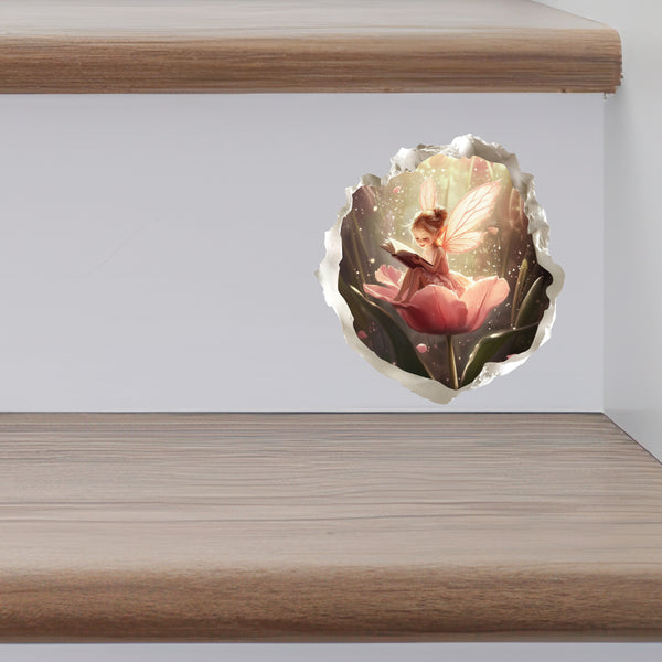 Tulip Fairy Wall Decal