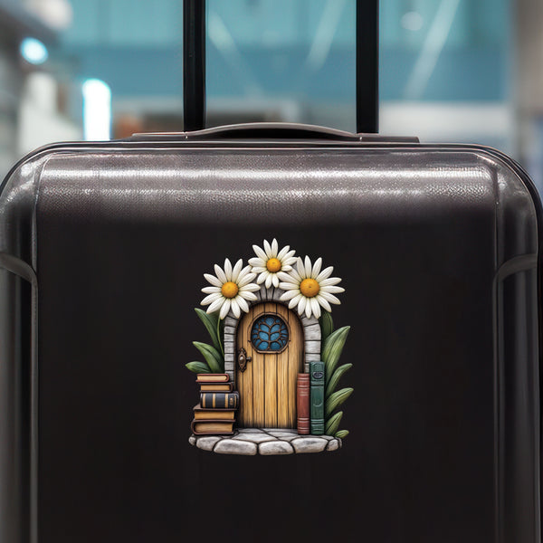 Daisy Fairy Door Decal