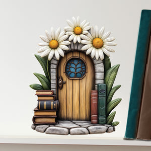 Daisy Fairy Door Decal