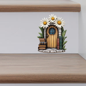 Daisy Fairy Door Decal