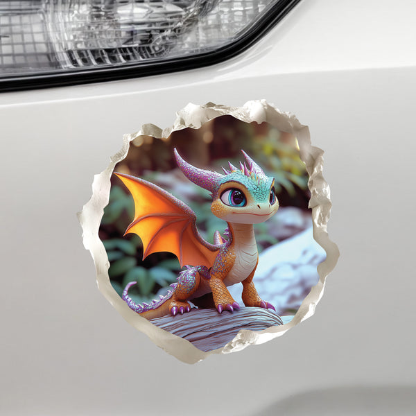 Baby Dragon Wall Decal