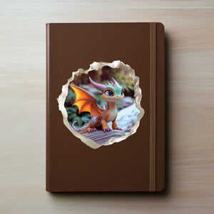 Baby Dragon Wall Decal