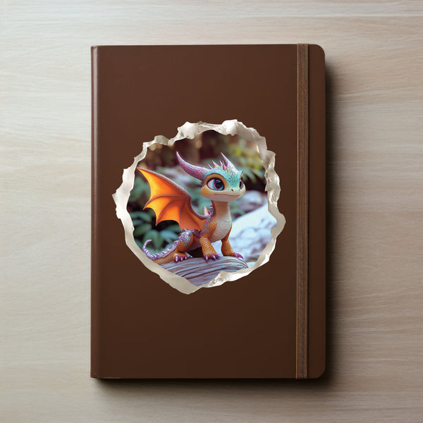 Baby Dragon Wall Decal