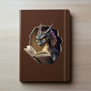 Dragon Reading Wall Decal