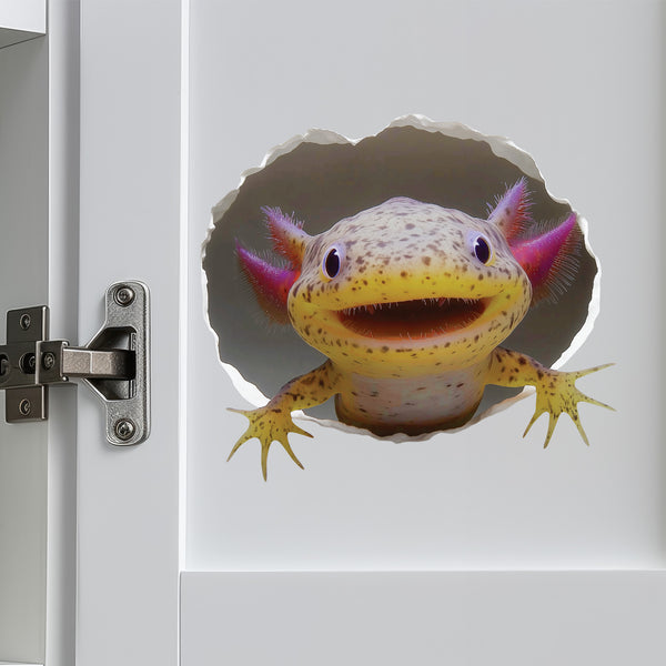 Wild Axolotl Sticker