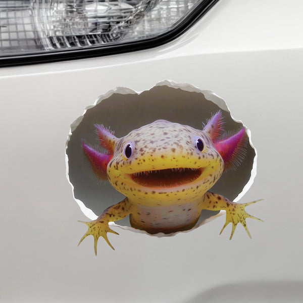 Wild Axolotl Sticker