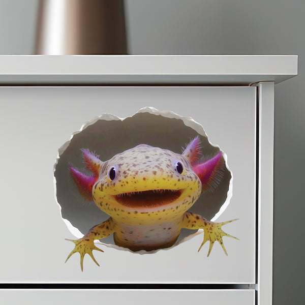 Wild Axolotl Sticker
