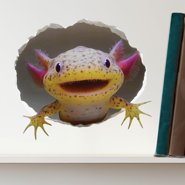 Wild Axolotl Sticker