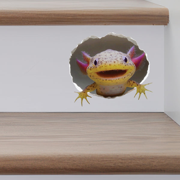 Wild Axolotl Sticker