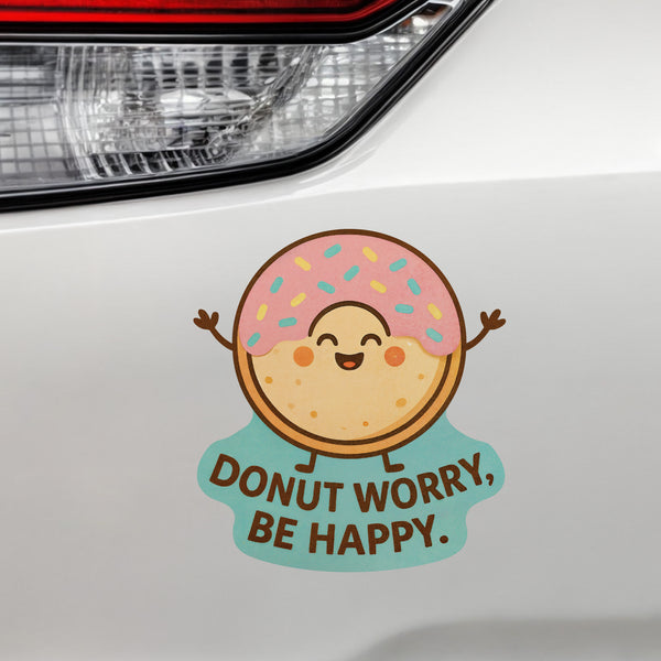 Donut Pun Sticker