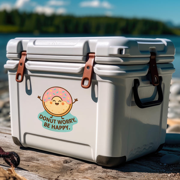 Donut Pun Sticker