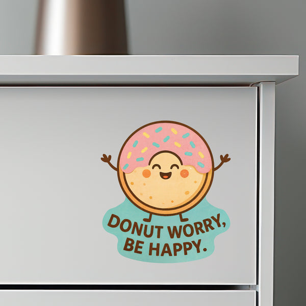 Donut Pun Sticker