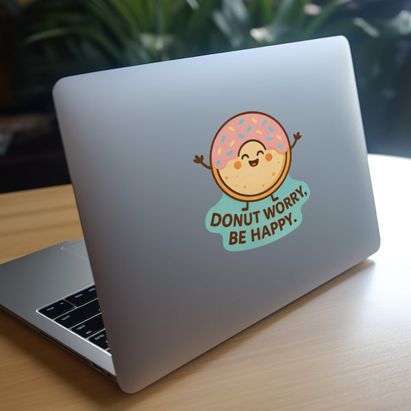Donut Pun Sticker