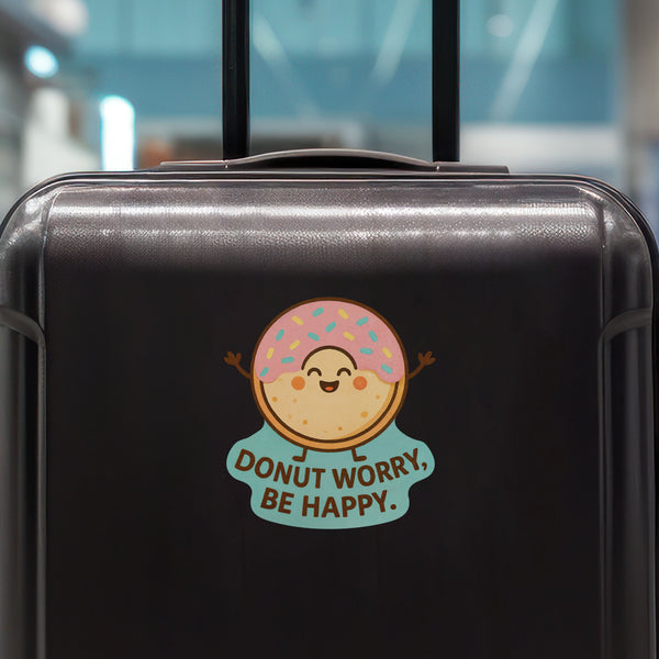 Donut Pun Sticker