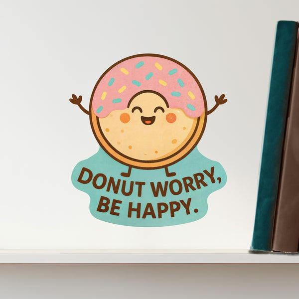 Donut Pun Sticker