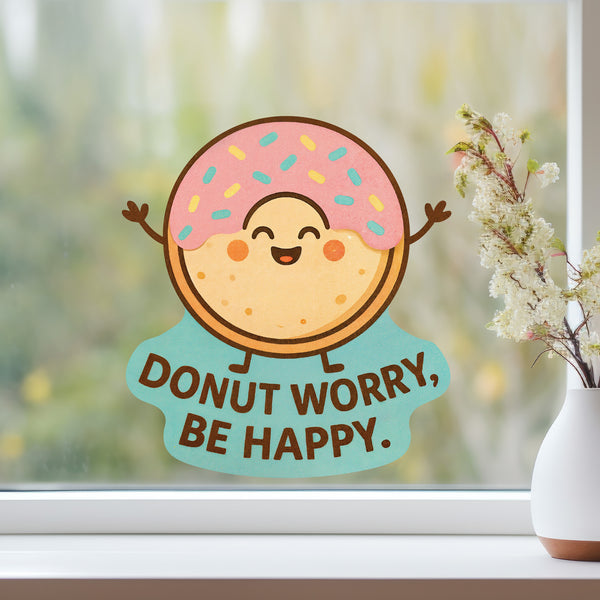 Donut Pun Sticker