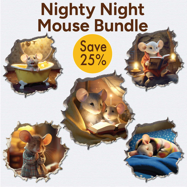 Nighty Night Mouse Bundle
