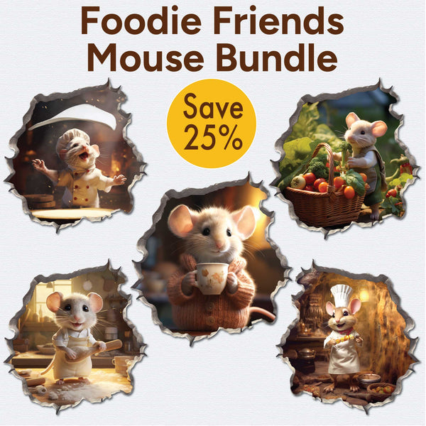 Foodie Friends Mouse Bundle