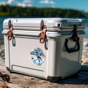 Ice Hockey Mouse Hole Decal