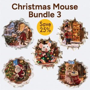 Christmas Mouse Bundle 3