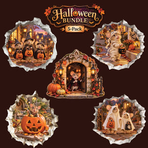 Halloween Mouse Hole Decal Bundle
