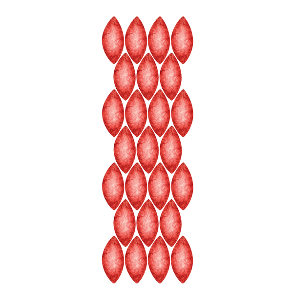 Red Leaves - Set of 25