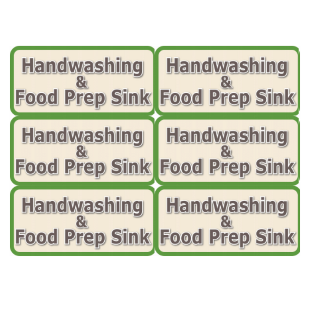 Handwashing & Food Prep Sink