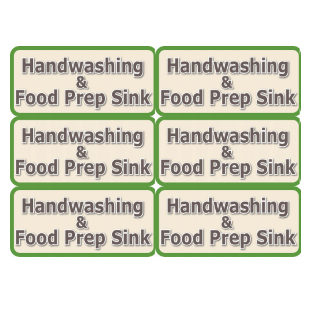 Handwashing & Food Prep Sink