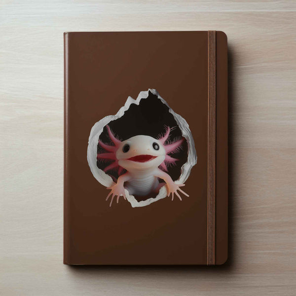 Axolotl Hole Decal - My Wonderful Walls