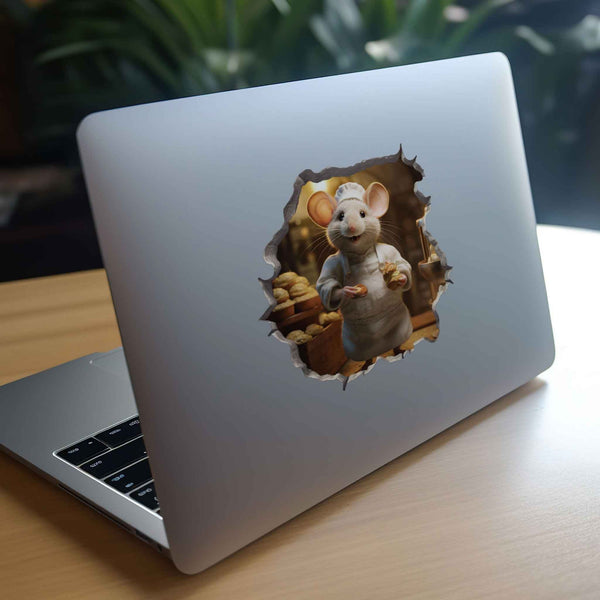 Baker Mouse Hole Decal - My Wonderful Walls
