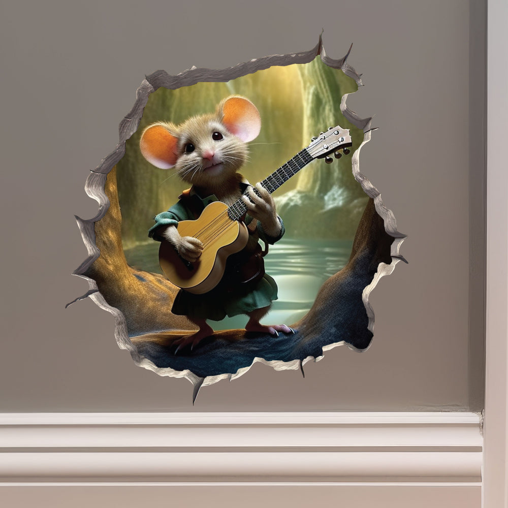3D Mouse Hold Decal