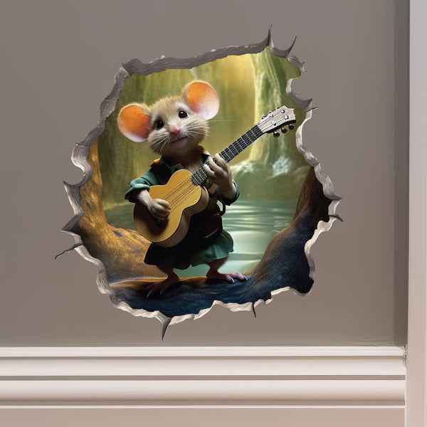 3D Mouse Hold Decal