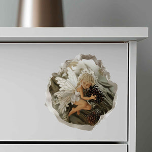 Blackberry Fairy Hole Decal - My Wonderful Walls