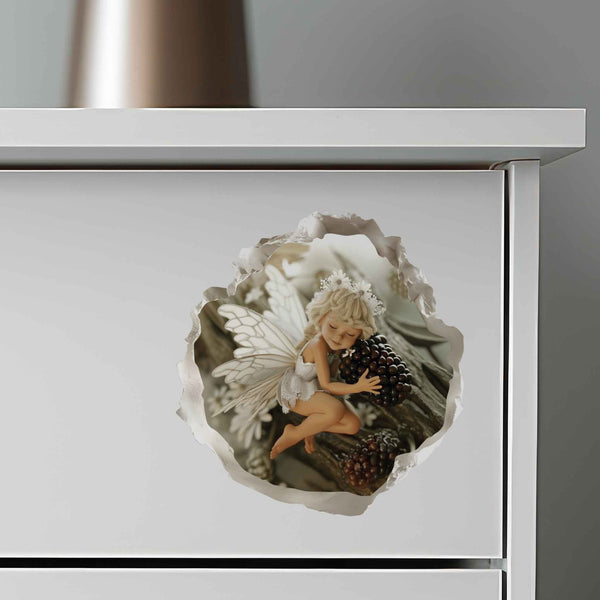 Blackberry Fairy Hole Decal - My Wonderful Walls