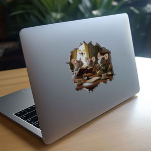 Book Club Mouse Hole Decal - My Wonderful Walls