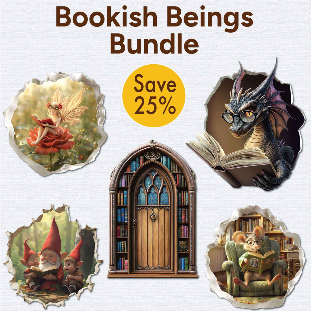 Bookish Beings Bundle - My Wonderful Walls