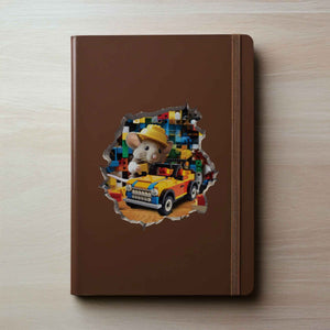 Building Blocks Mouse Hole Decal - My Wonderful Walls