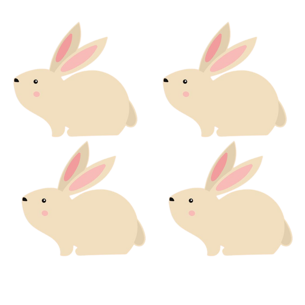 Bunnies - Set of 4