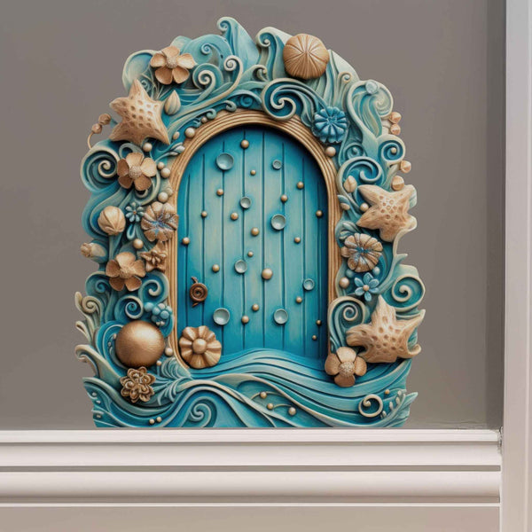 By the Seaside Fairy Door Decal - My Wonderful Walls